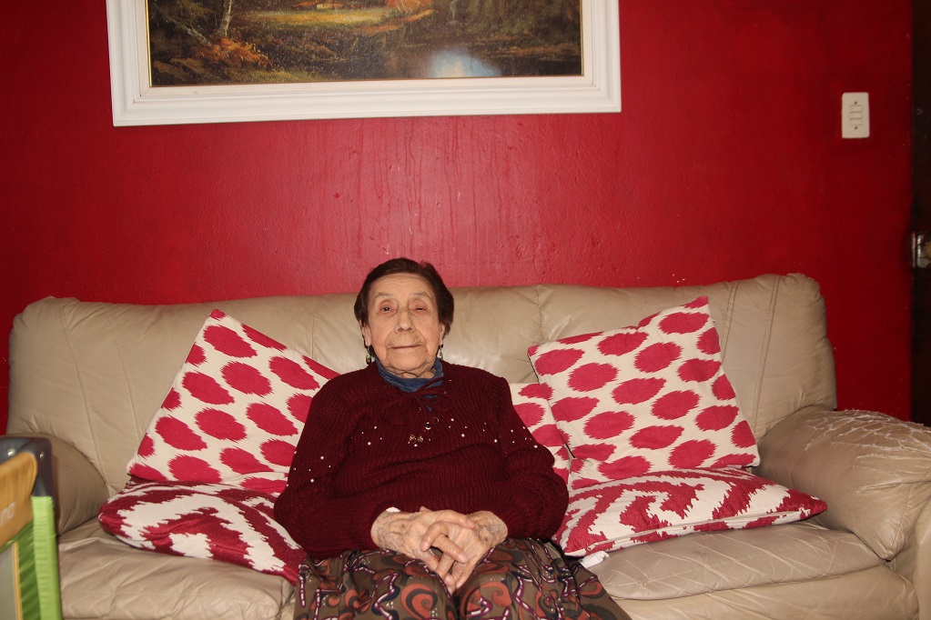 La Señora Maria Ramos cumplió 101 años de vida junto a sus seres queridos