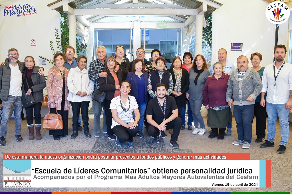 Se constituyó formalmente la nueva “Agrupación de Líderes Comunitarios de Personas Mayores de Putaendo”