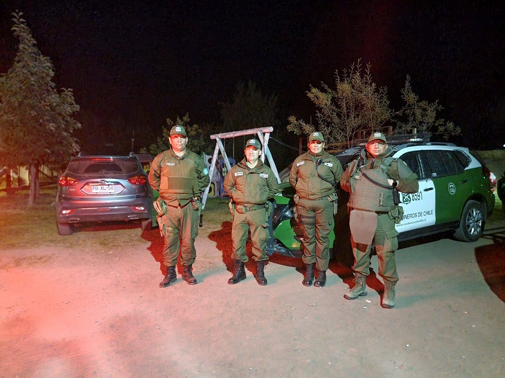 Positivo balance  realizó Carabineros de Putaendo tras fiestas patrias en la comuna
